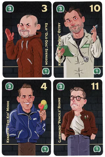 Bad Company: Dice Tower 2022 Promo Cards