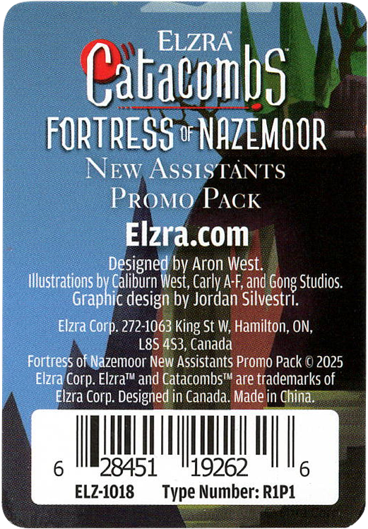 Catacombs: Fortress of Nazemoor – New Assistants Promo Pack