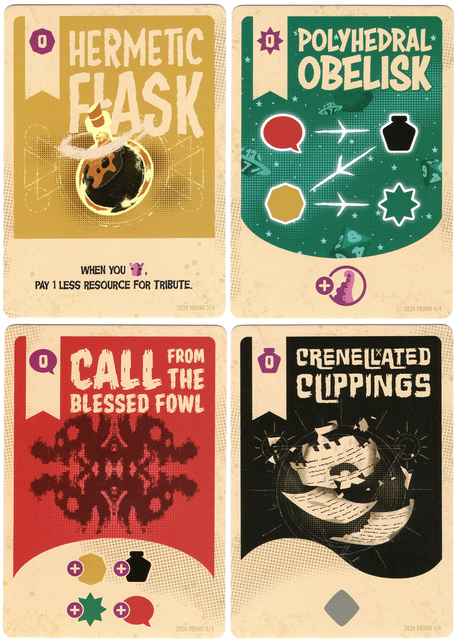 Cosmoctopus: Alternate Art Promo Cards 2024