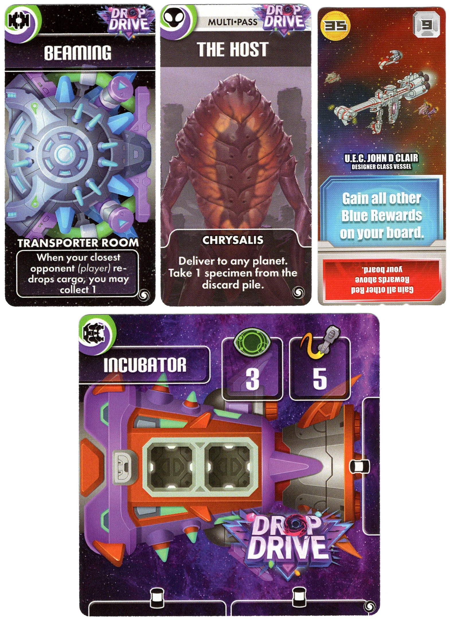 Drop Drive: Dice Tower Promo Pack 2023