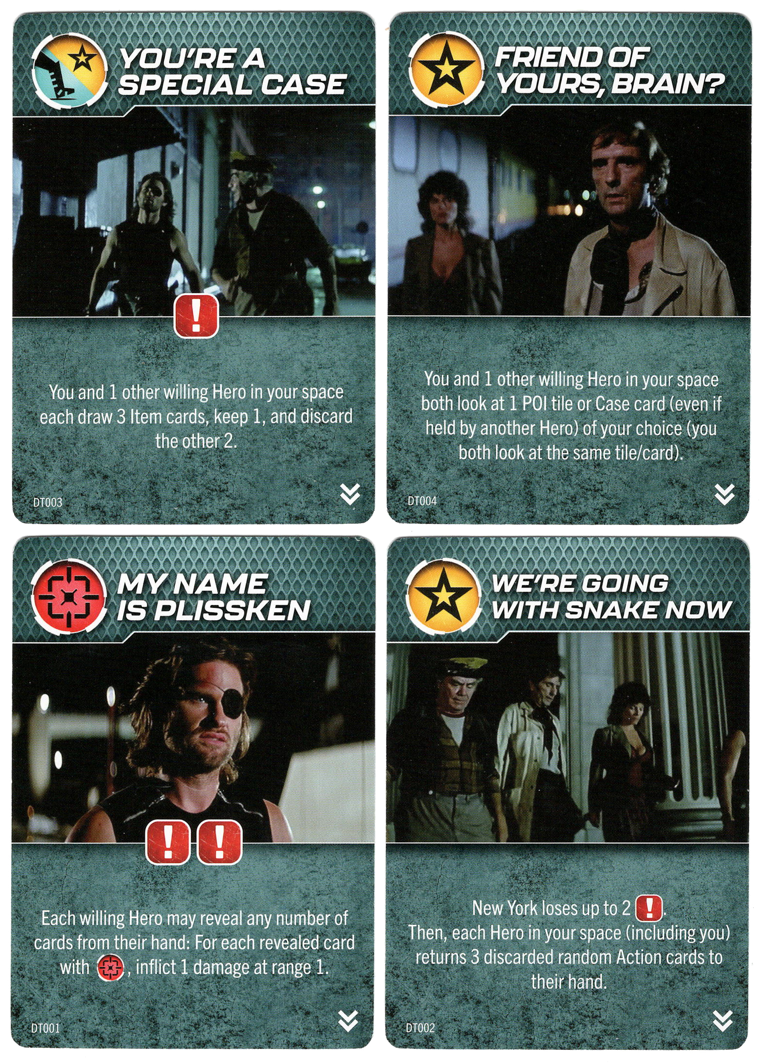 Escape from New York: Dice Tower 2024 Promo Pack