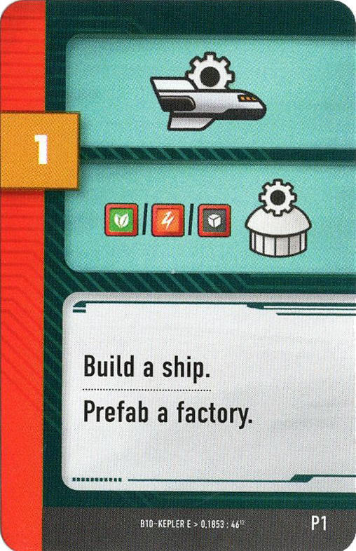 Evacuation: P1 – Dice Tower 2024 Promo Card