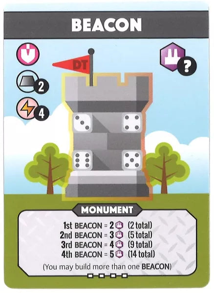 Fantastic Factories: Dice Tower Beacon Promo