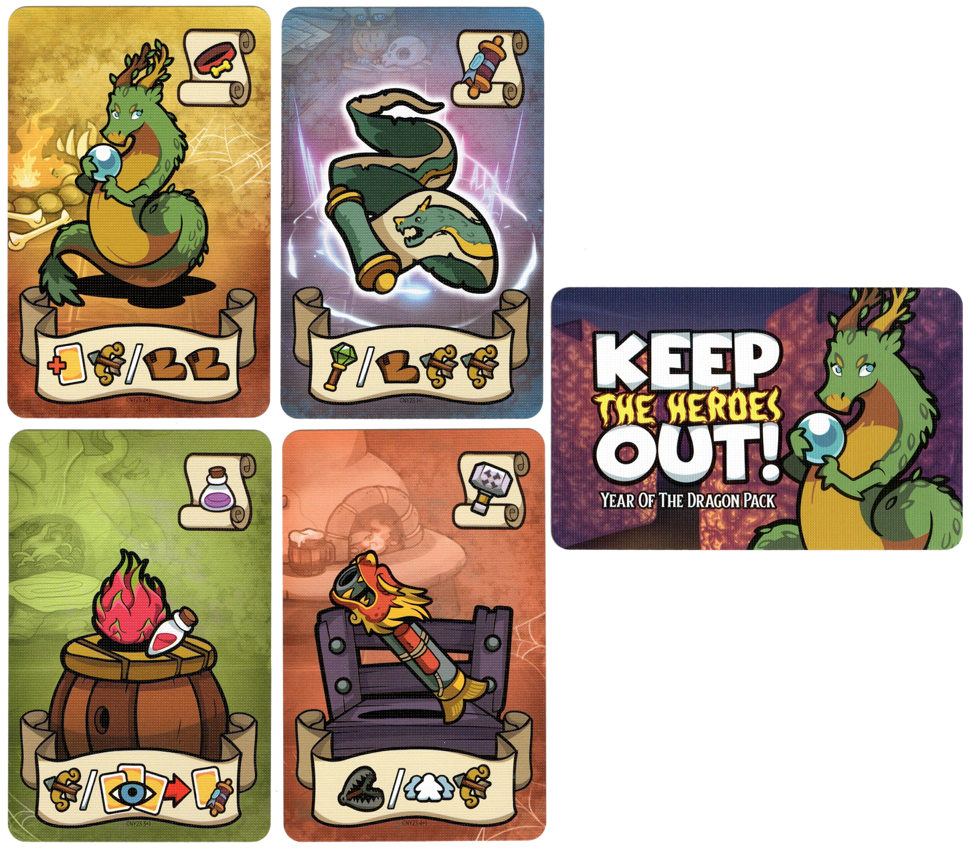 Keep the Heroes Out!: Year of the Dragon Pack