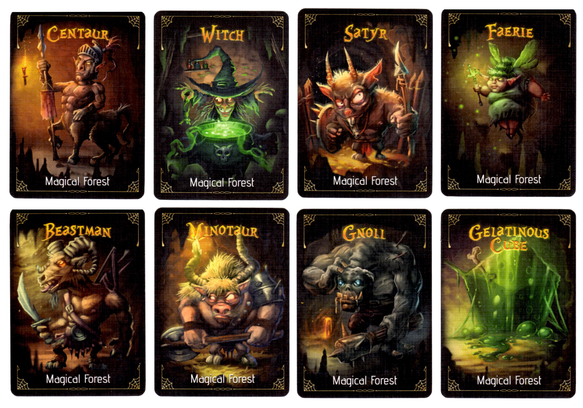 Lizard Wizard: Forest Cards