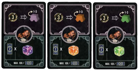 Magnificent, The: Dice Tower 2021 Promo Cards
