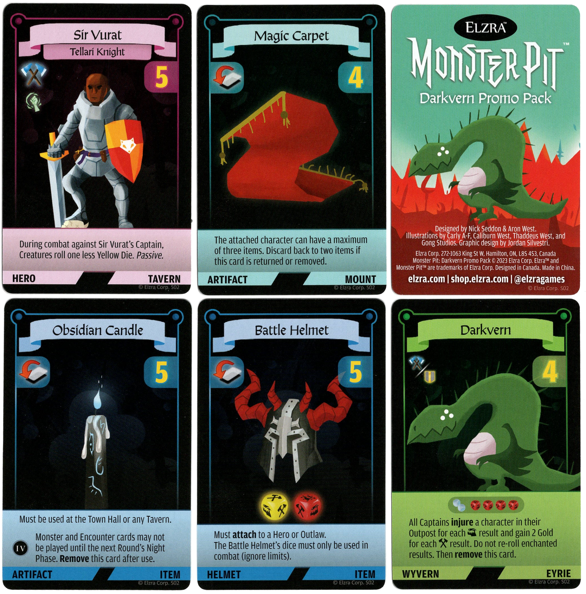 Monster Pit: Darkvern Promo Pack