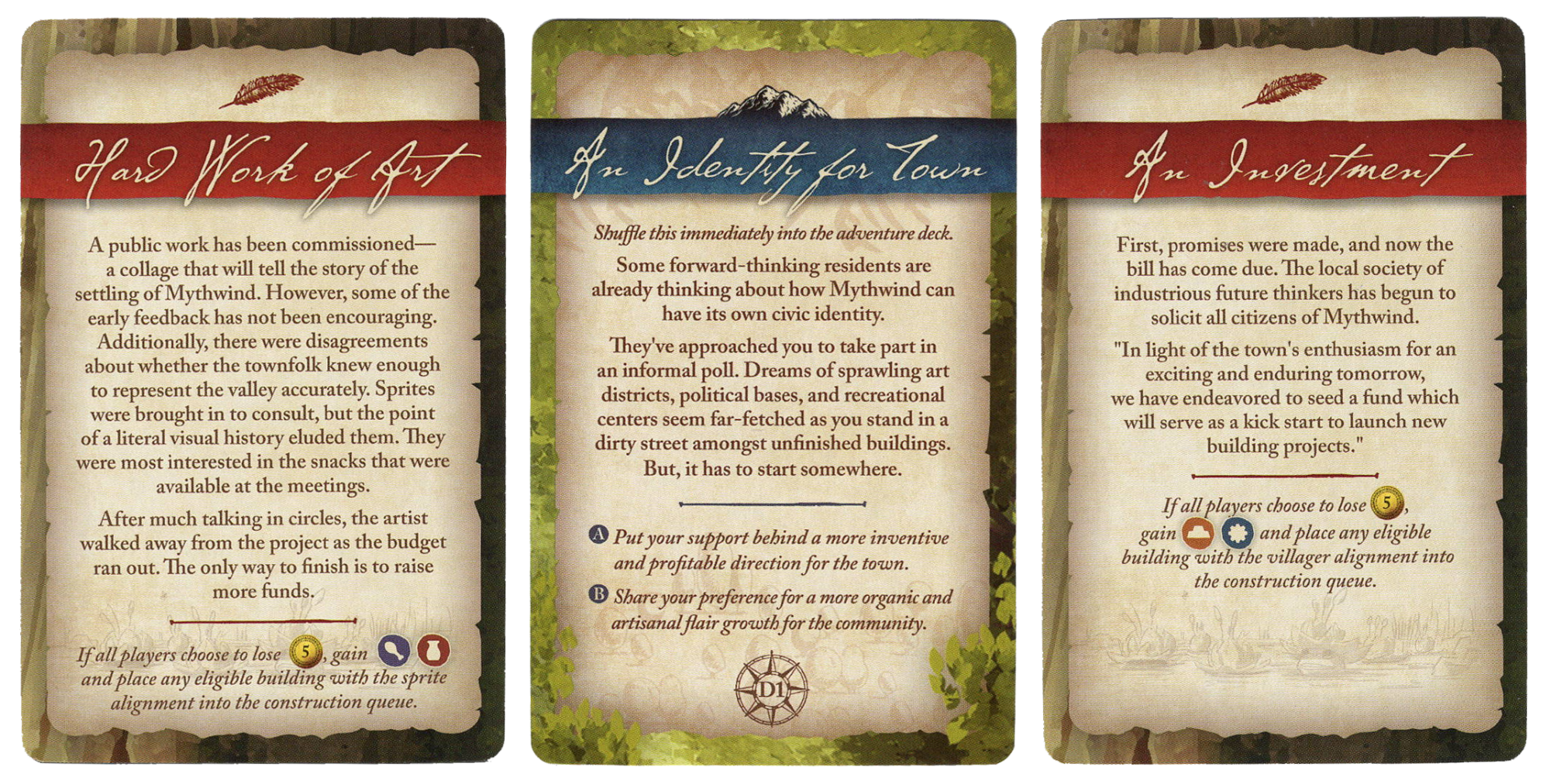 Mythwind: Dice Tower Event Card Pack