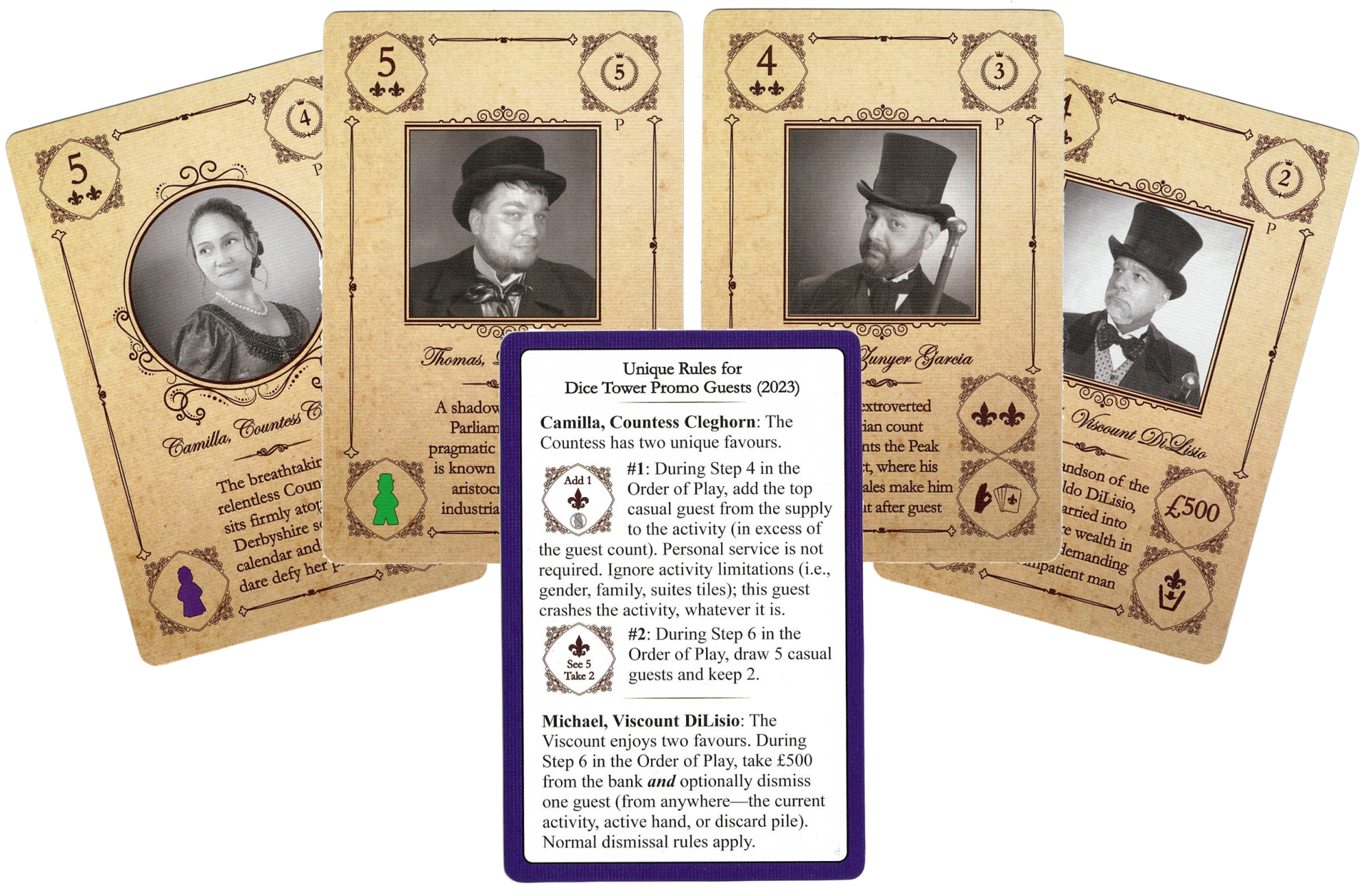 Obsession: Dice Tower Promo Guests