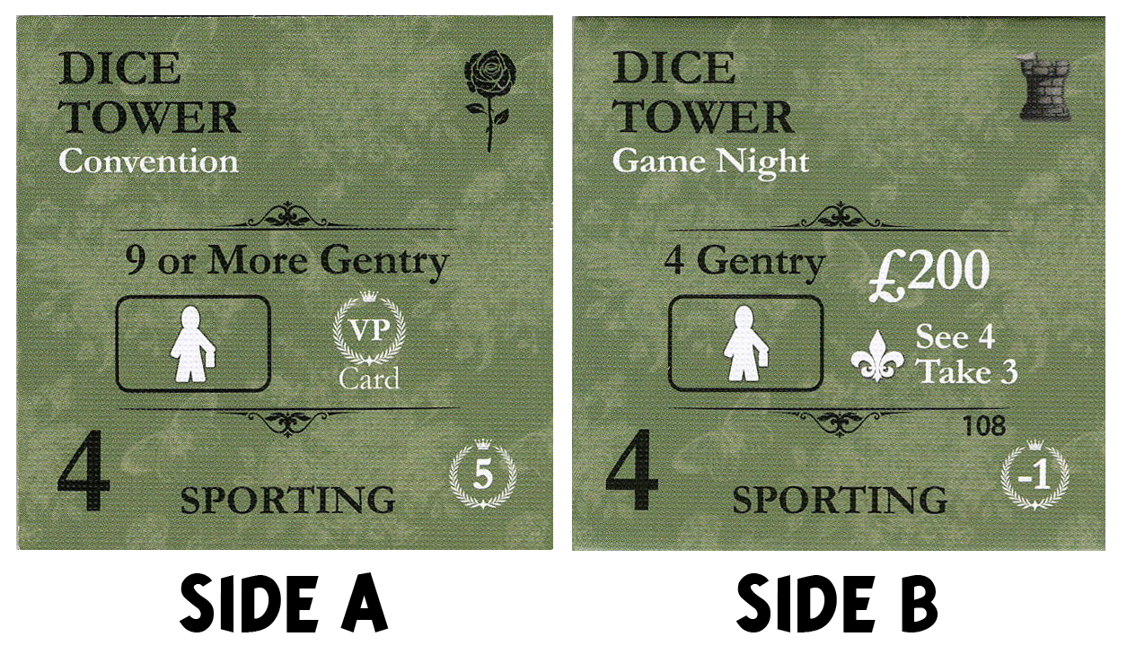 Obsession: Dice Tower Sporting Tile