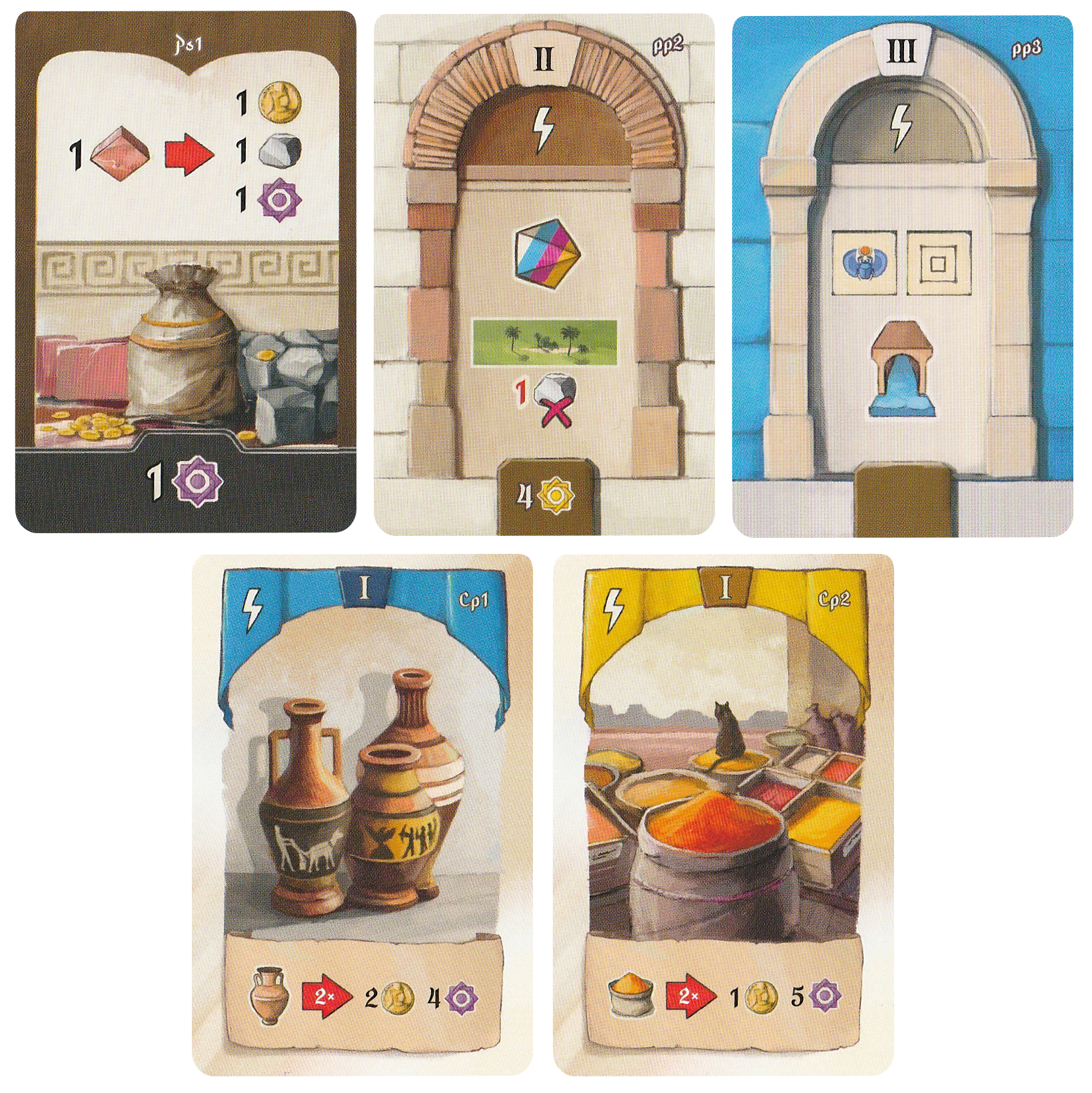Resafa: Spiel '24 Promo Cards