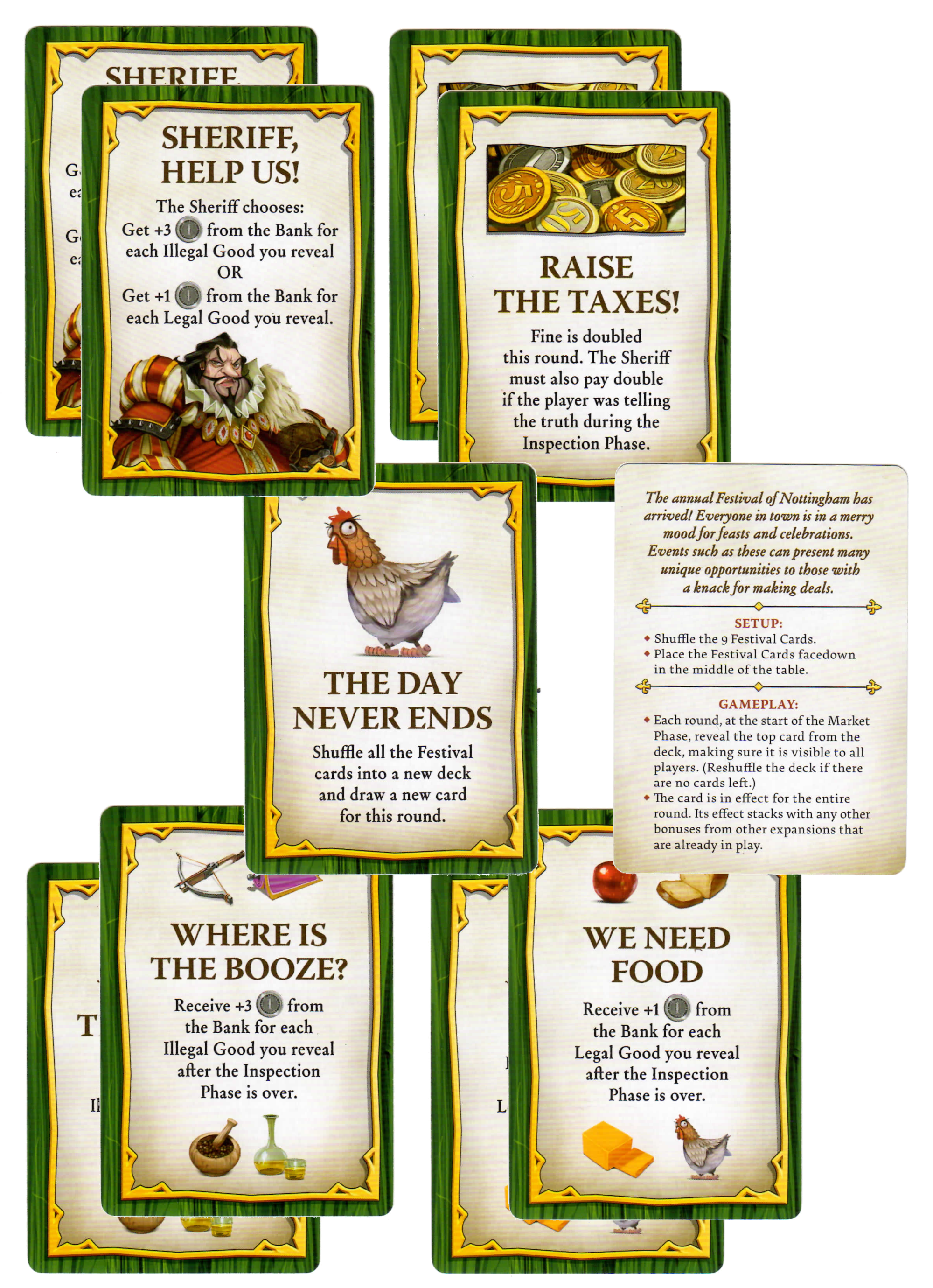 Sheriff of Nottingham: 2nd Edition – Festival of Nottingham