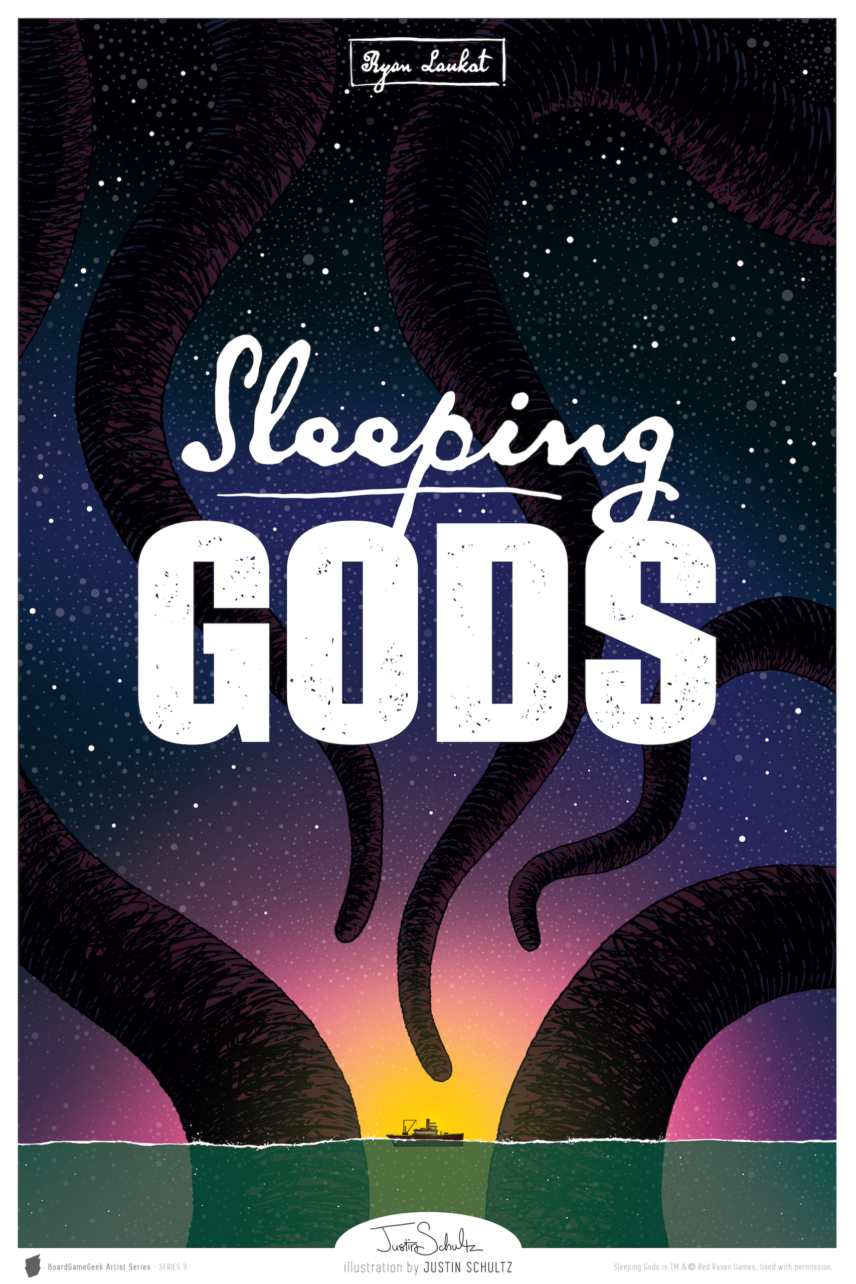 BoardGameGeek Artist Series: Series 9 - Sleeping Gods