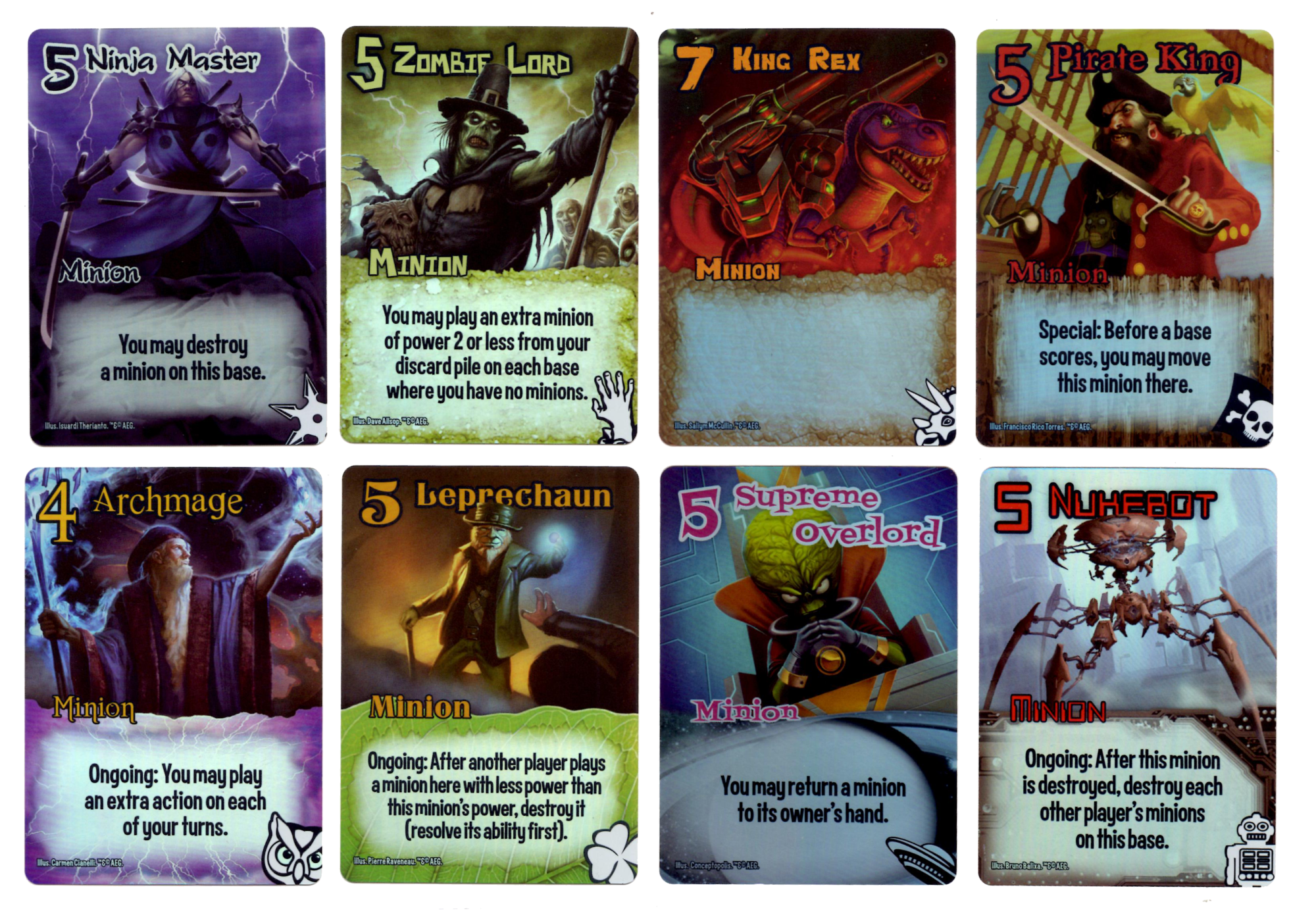 Smash Up: Alternate Art Foil Cards