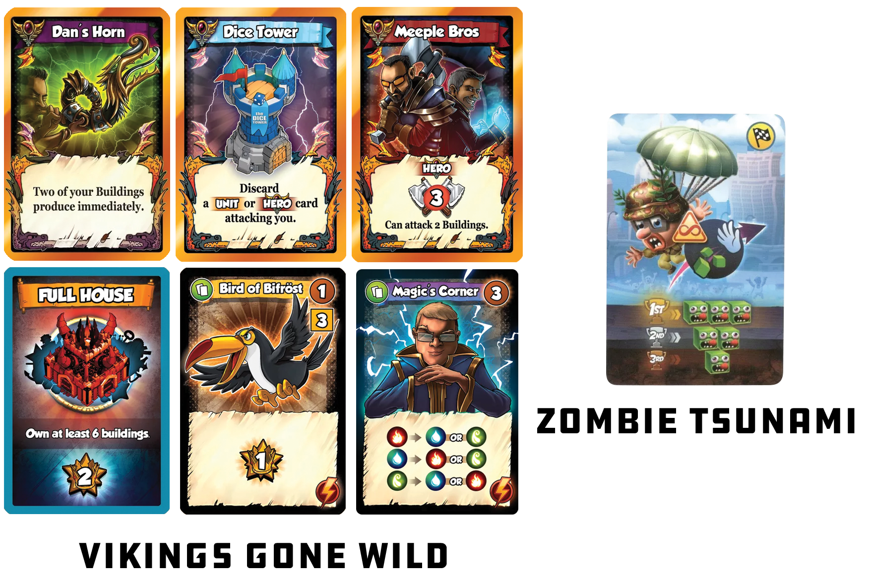 Vikings Gone Wild and Zombie Tsunami: Promo Pack