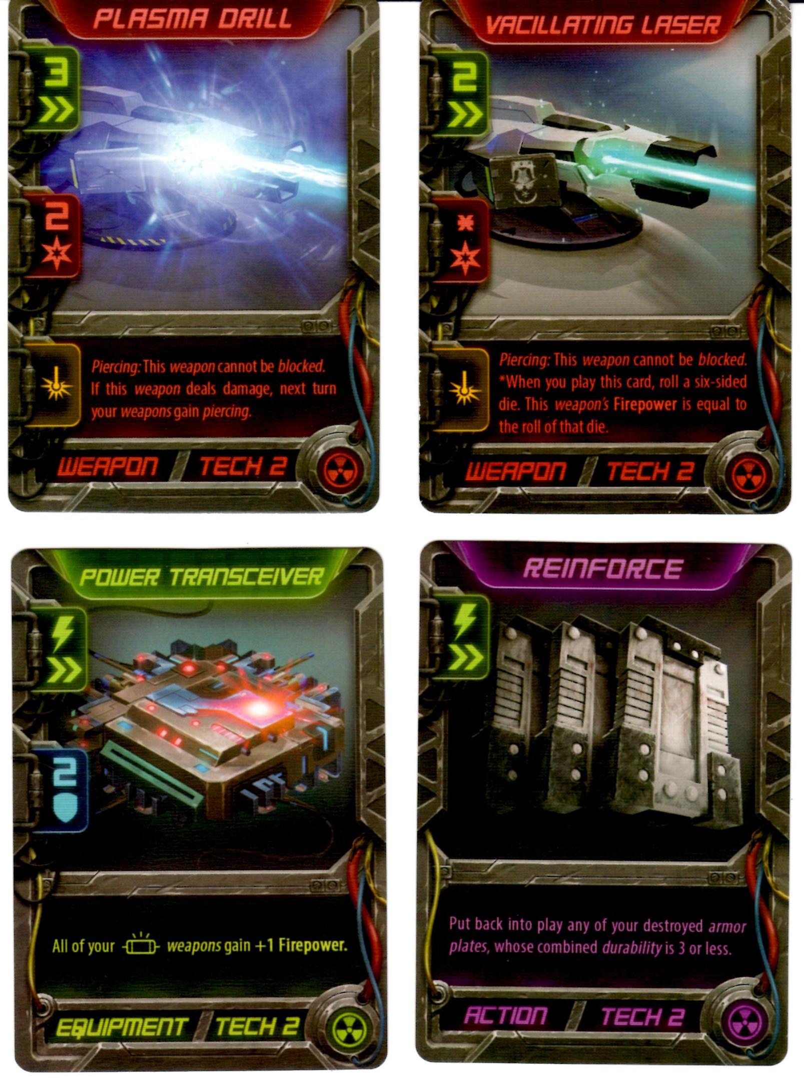 Critical Mass: Set of 4 Promotional Cards