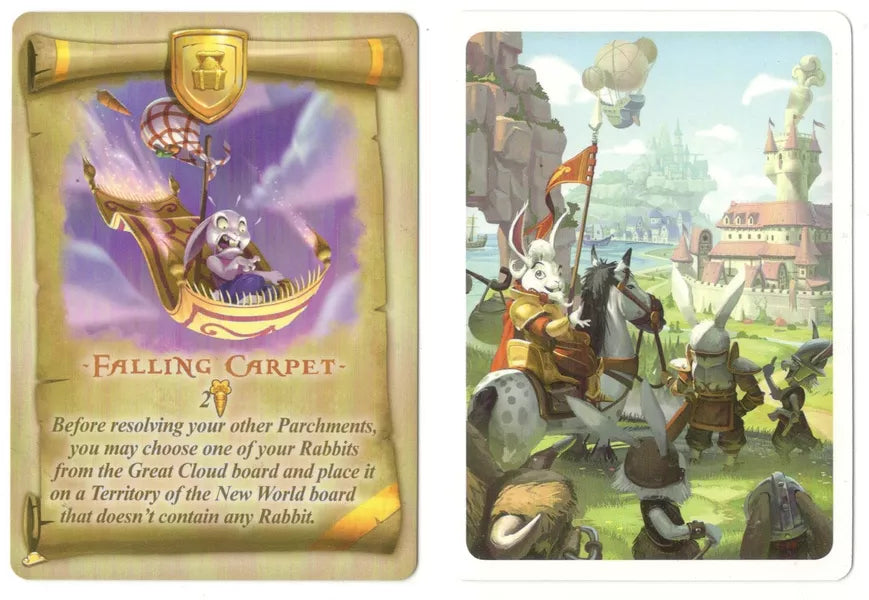 Bunny Kingdom: In the Sky - Falling Carpet Promo Card