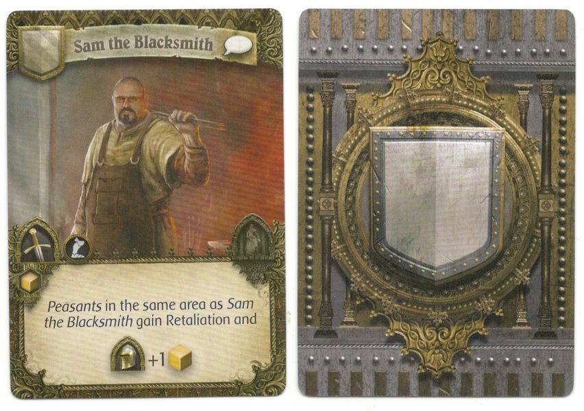 Time of Legends: Joan of Arc – Sam the Blacksmith Promo Card