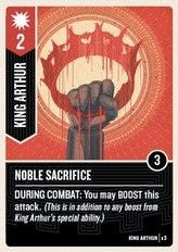 Unmatched: Battle of Legends, Volume One – King Arthur Foil Promo