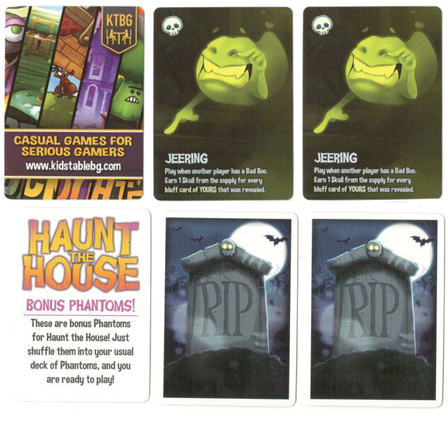 Haunt the House: Jeering Promo Cards