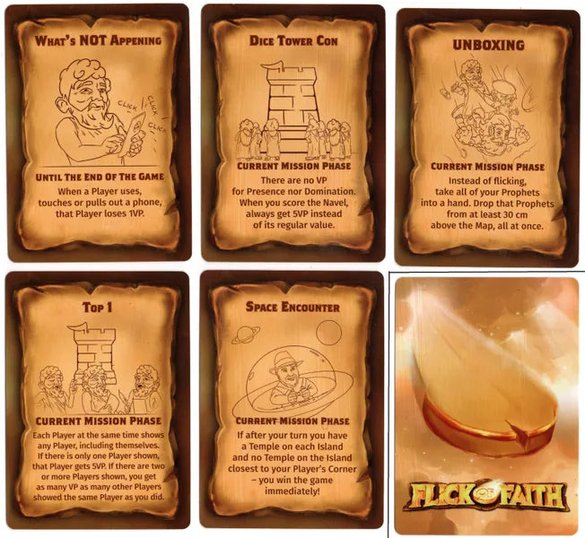 Flick of Faith: Dice Tower 2021 Promo Pack