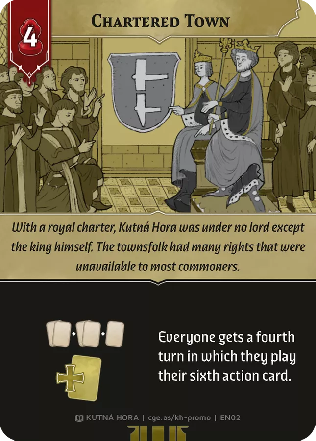 Kutná Hora: The City of Silver – Chartered Town Promo Card